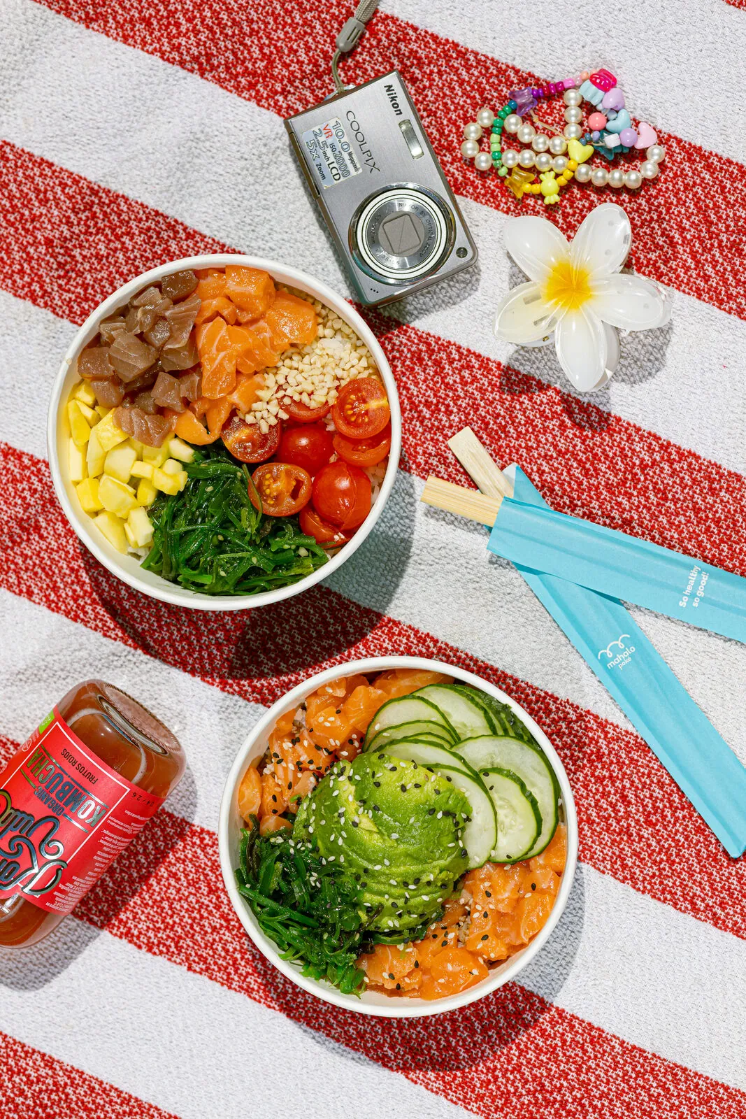 Mahalo Poké — rrss , foto y vídeo , diseño 360